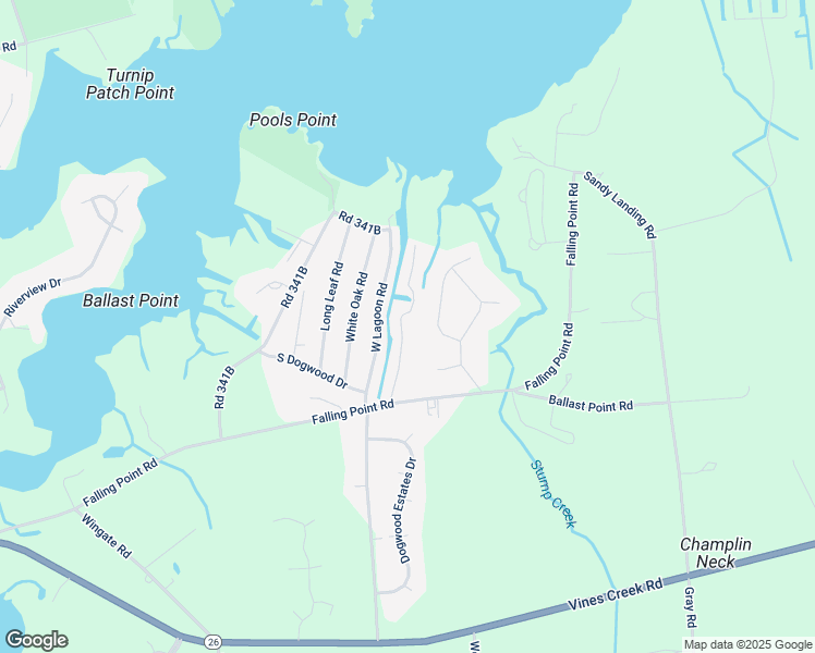 map of restaurants, bars, coffee shops, grocery stores, and more near 30868 East Lagoon Road in Dagsboro
