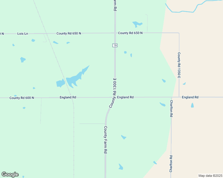 map of restaurants, bars, coffee shops, grocery stores, and more near 2400-2434 County Road 1300 East in Kell