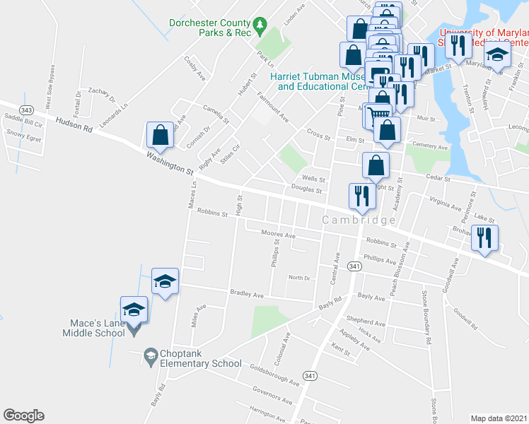 map of restaurants, bars, coffee shops, grocery stores, and more near 809 Allen Street in Cambridge