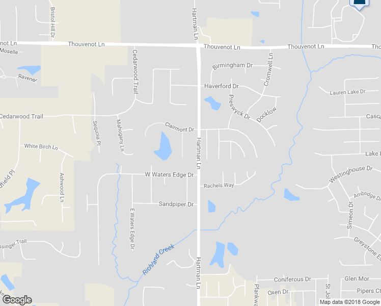 map of restaurants, bars, coffee shops, grocery stores, and more near 1226 Carleton Lane in Belleville