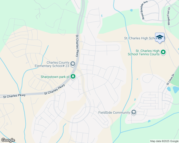 map of restaurants, bars, coffee shops, grocery stores, and more near 11535 Sulphur Hills Place in White Plains