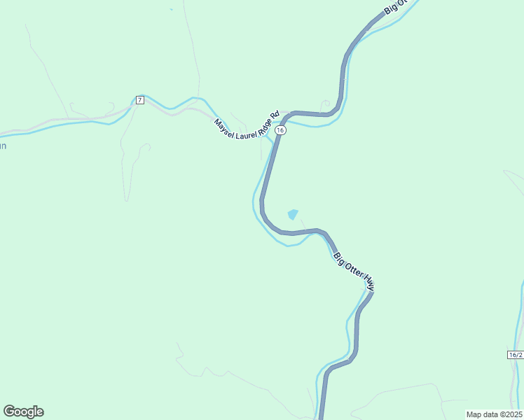 map of restaurants, bars, coffee shops, grocery stores, and more near West Virginia 16 in Ivydale