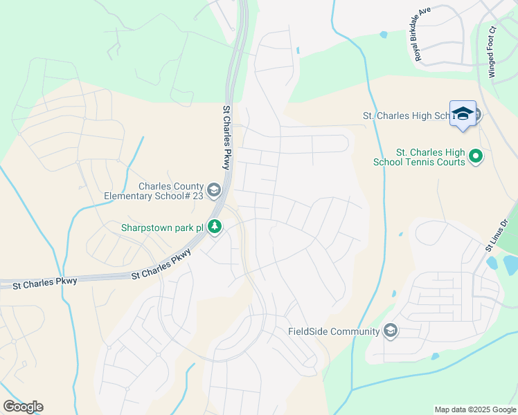 map of restaurants, bars, coffee shops, grocery stores, and more near 11535 Sulphur Hills Place in White Plains
