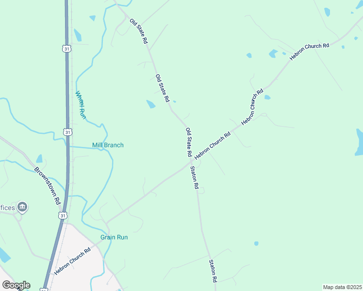 map of restaurants, bars, coffee shops, grocery stores, and more near 1207 Old State Road in Henryville