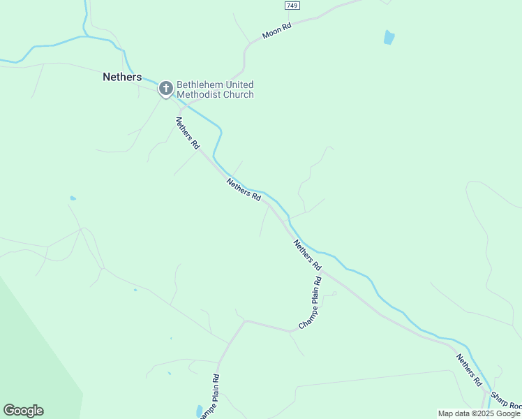 map of restaurants, bars, coffee shops, grocery stores, and more near 1415 Nethers Road in Sperryville