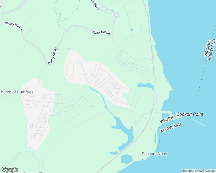 map of restaurants, bars, coffee shops, grocery stores, and more near 1783 Hickory Woods Road in Dumfries
