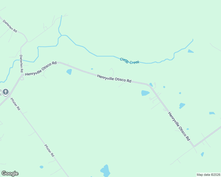 map of restaurants, bars, coffee shops, grocery stores, and more near 8116 Henryville Otisco Road in Otisco