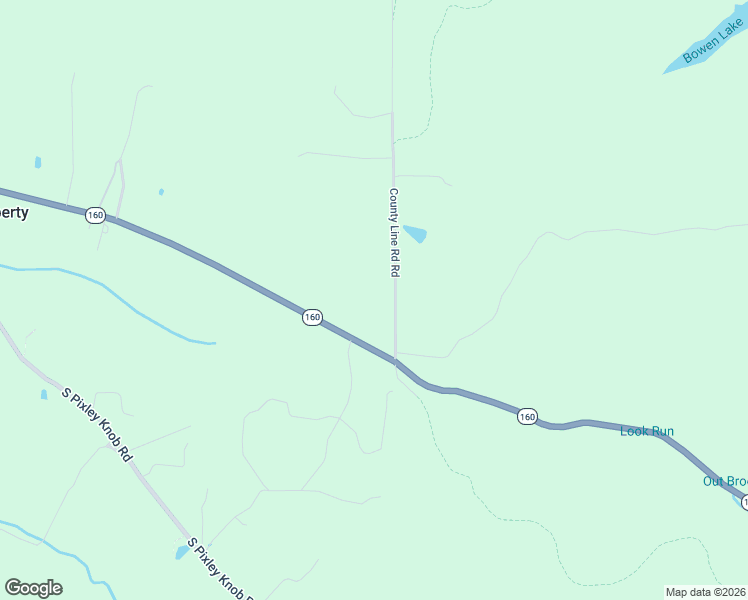 map of restaurants, bars, coffee shops, grocery stores, and more near 2825 South Casey Road in Henryville