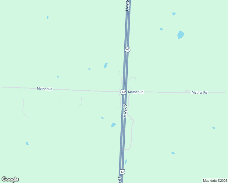 map of restaurants, bars, coffee shops, grocery stores, and more near 22912 Mather Road in Ionia