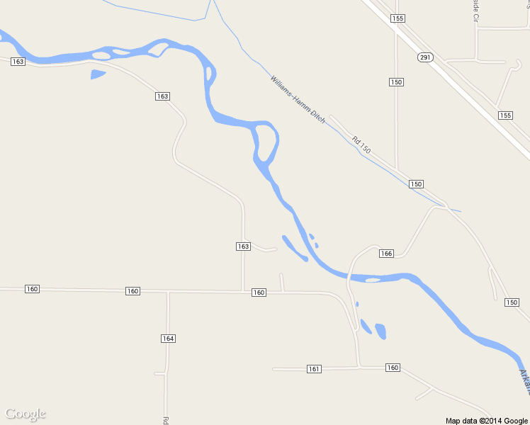 map of restaurants, bars, coffee shops, grocery stores, and more near 9707 County Road 163 in Salida