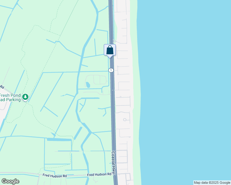 map of restaurants, bars, coffee shops, grocery stores, and more near 39626 Sea Del Drive in Bethany Beach