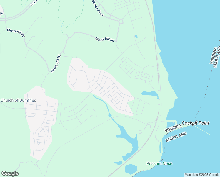 map of restaurants, bars, coffee shops, grocery stores, and more near 1725 Autumn Maple Leaf Drive in Dumfries