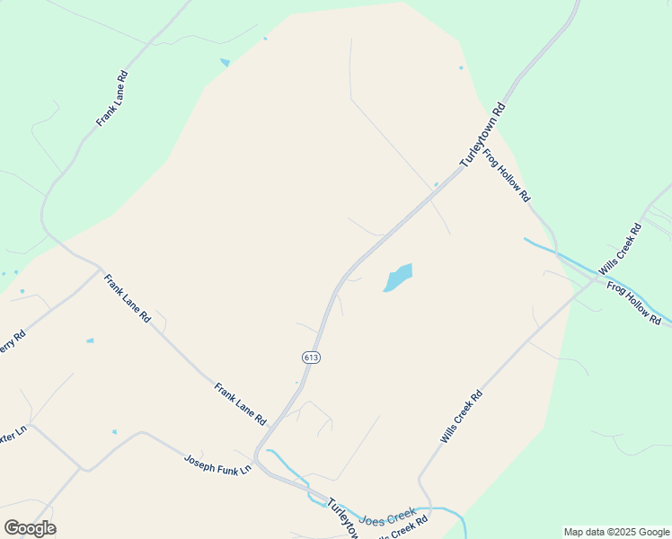 map of restaurants, bars, coffee shops, grocery stores, and more near 7949 Turleytown Road in Singers Glen