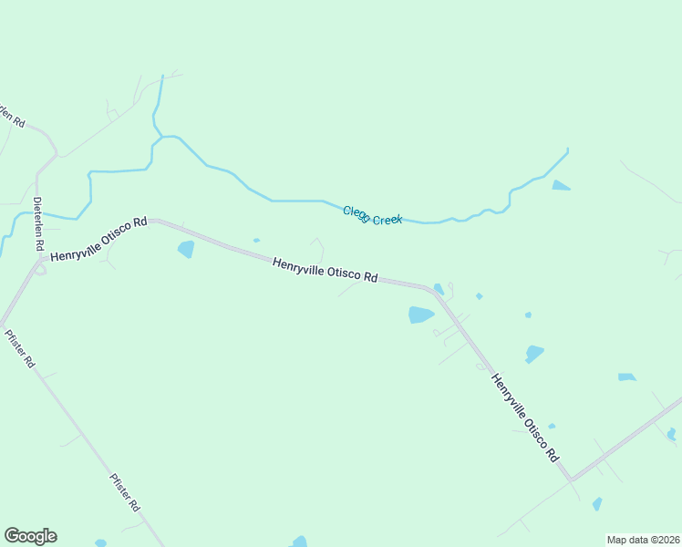 map of restaurants, bars, coffee shops, grocery stores, and more near 8107 Henryville Otisco Road in Otisco