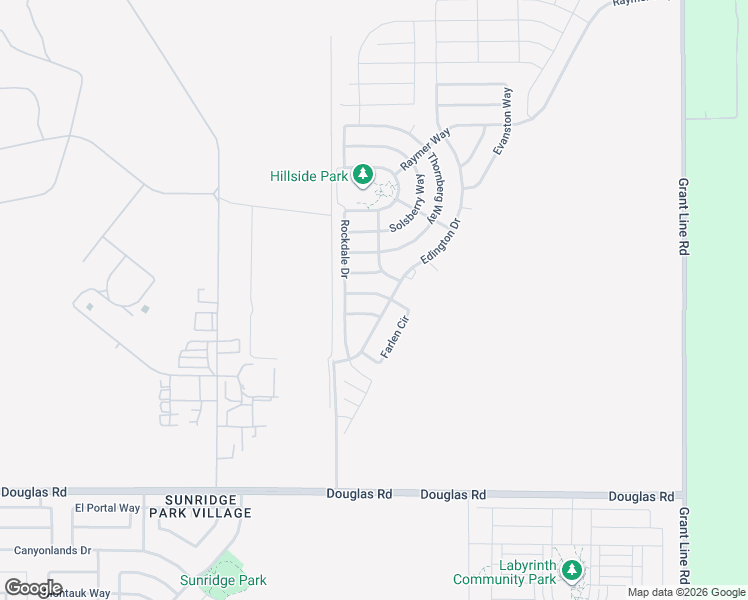 map of restaurants, bars, coffee shops, grocery stores, and more near 3735 Edington Drive in Rancho Cordova