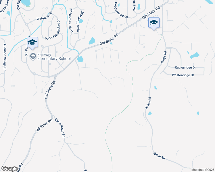 map of restaurants, bars, coffee shops, grocery stores, and more near 16332 Meadowside Ridge Lane in Wildwood