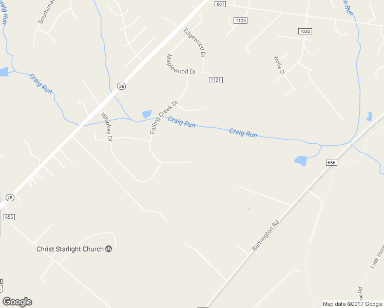 map of restaurants, bars, coffee shops, grocery stores, and more near 11385 Falling Creek Drive in Bealeton