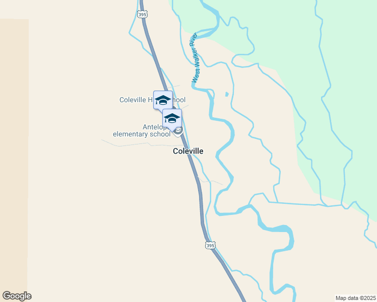 map of restaurants, bars, coffee shops, grocery stores, and more near in Coleville