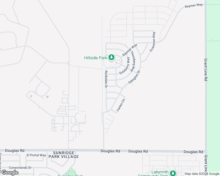 map of restaurants, bars, coffee shops, grocery stores, and more near 12554 Aviston Way in Rancho Cordova