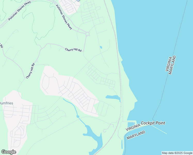 map of restaurants, bars, coffee shops, grocery stores, and more near 17715 Longspur Cove Lane in Dumfries