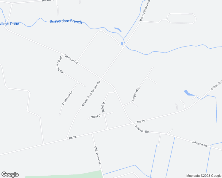 map of restaurants, bars, coffee shops, grocery stores, and more near 14138 Johnson Road in Laurel