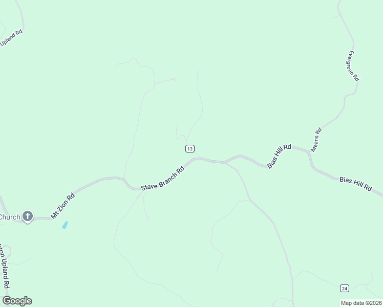 map of restaurants, bars, coffee shops, grocery stores, and more near County Route 13 in Putnam