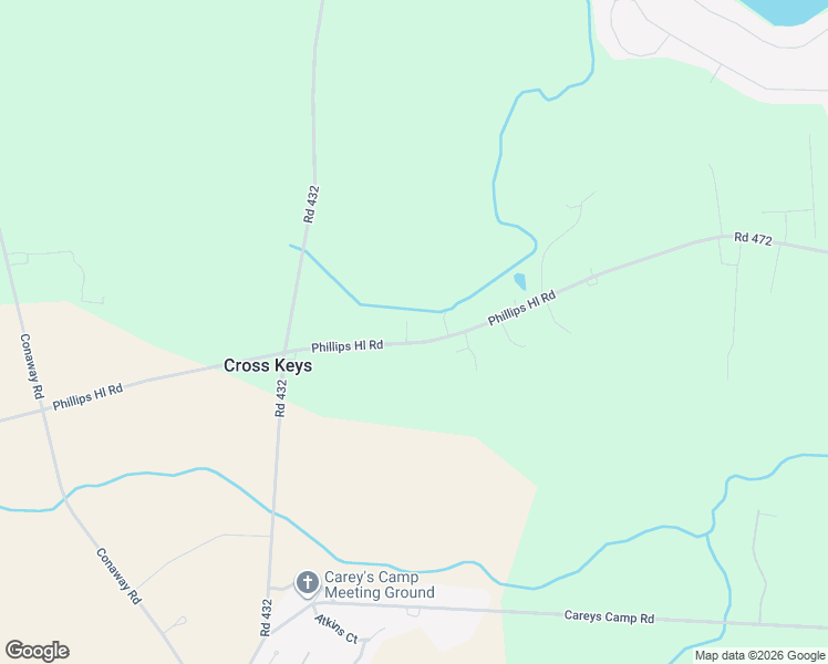 map of restaurants, bars, coffee shops, grocery stores, and more near 22165 Phillips Hill Road in Millsboro