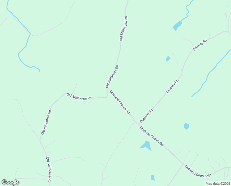 map of restaurants, bars, coffee shops, grocery stores, and more near 8394 Dunkard Church Road in Rixeyville