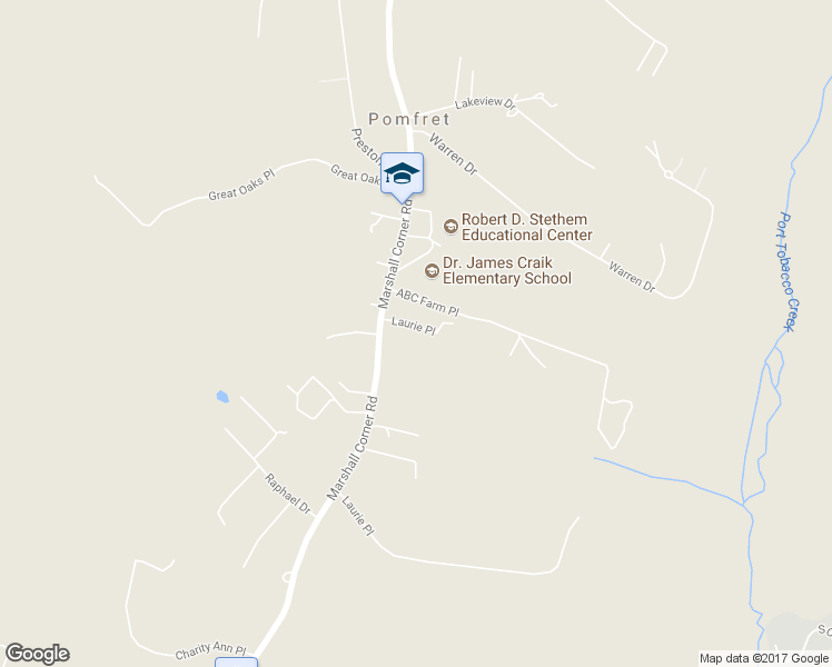 map of restaurants, bars, coffee shops, grocery stores, and more near 7635 Marshall Corner Road in Pomfret