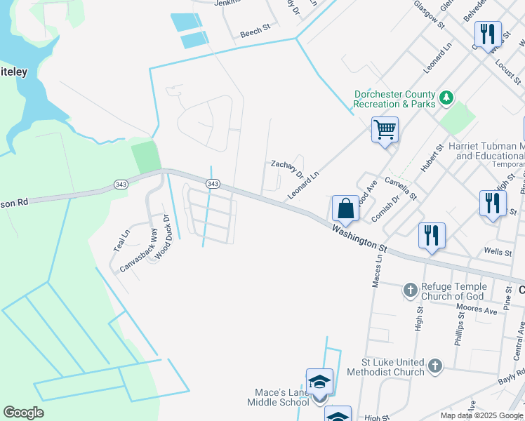 map of restaurants, bars, coffee shops, grocery stores, and more near 2339 Hudson Road in Cambridge