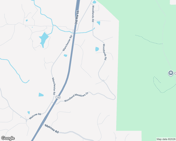 map of restaurants, bars, coffee shops, grocery stores, and more near 18342 Westwood Drive in Wildwood