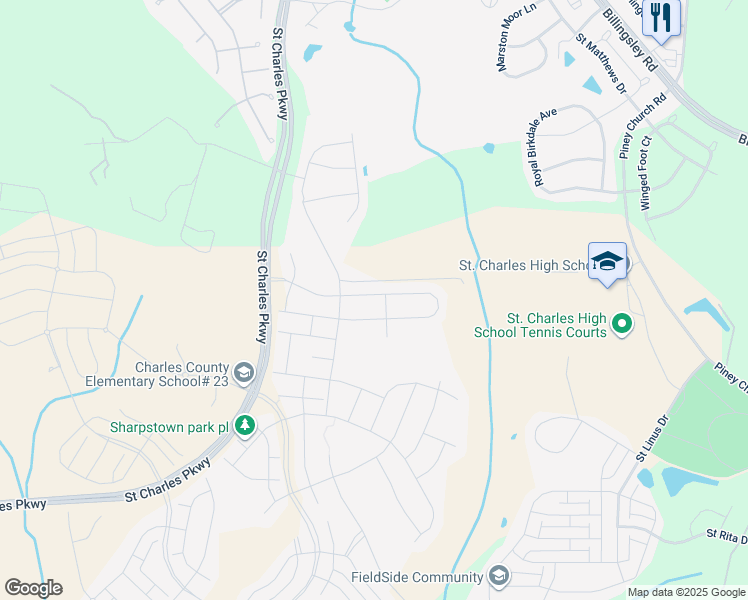 map of restaurants, bars, coffee shops, grocery stores, and more near 11167 Saint Christopher Drive in White Plains