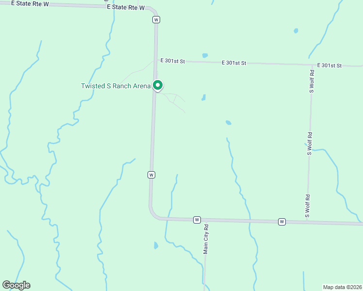 map of restaurants, bars, coffee shops, grocery stores, and more near 30419 State Highway W in Freeman