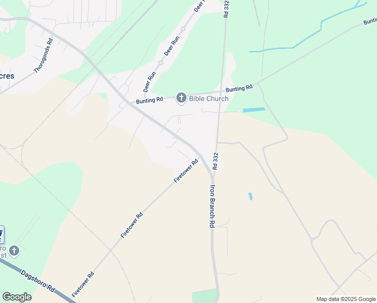 map of restaurants, bars, coffee shops, grocery stores, and more near 30648 Iron Branch Road in Dagsboro