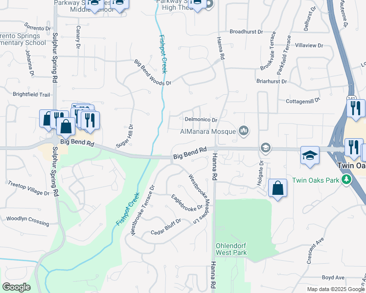 map of restaurants, bars, coffee shops, grocery stores, and more near 748 Westbrooke Village Drive in Manchester
