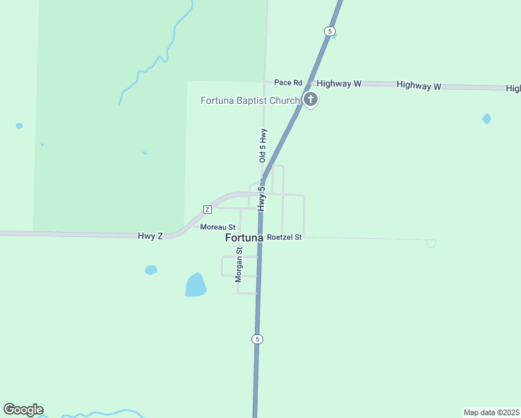 map of restaurants, bars, coffee shops, grocery stores, and more near 34932 Schmidt Street in Fortuna