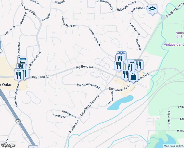 map of restaurants, bars, coffee shops, grocery stores, and more near 354 Autumn Creek Drive in Manchester
