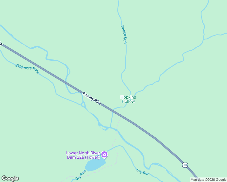 map of restaurants, bars, coffee shops, grocery stores, and more near in Hinton