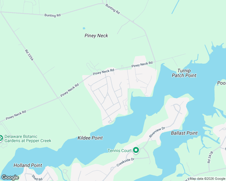 map of restaurants, bars, coffee shops, grocery stores, and more near 33283 Bayberry Court in Dagsboro