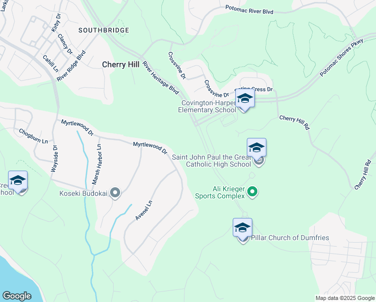 map of restaurants, bars, coffee shops, grocery stores, and more near in Dumfries