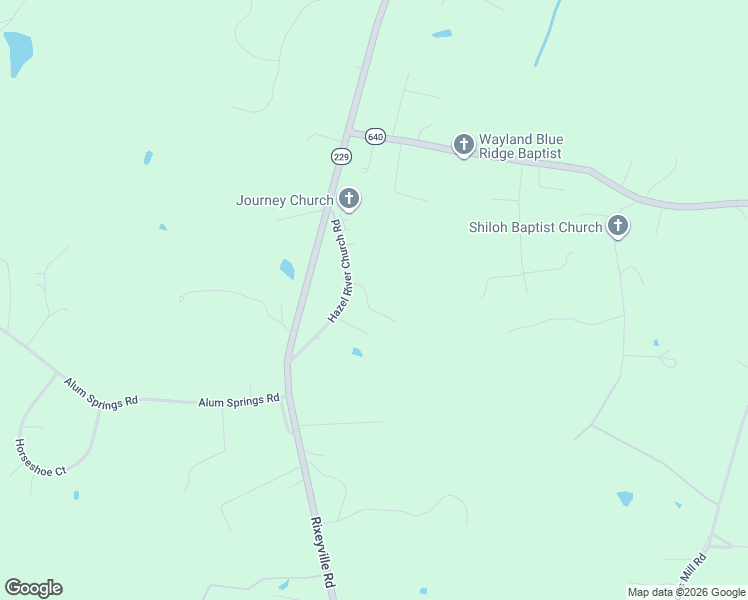 map of restaurants, bars, coffee shops, grocery stores, and more near 14477 Hazel River Church Road in Culpeper