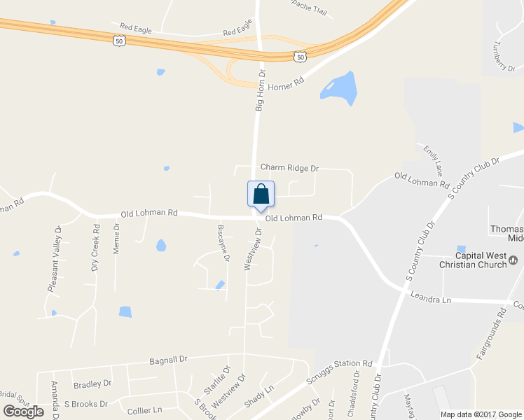 map of restaurants, bars, coffee shops, grocery stores, and more near 5114 Old Lohman Rd in Jefferson City