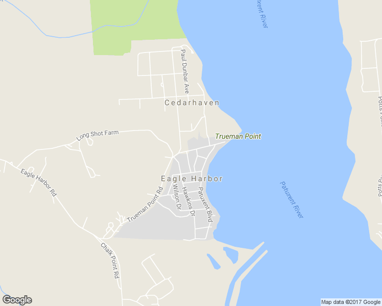 map of restaurants, bars, coffee shops, grocery stores, and more near 18411 Trueman Point Road in Aquasco