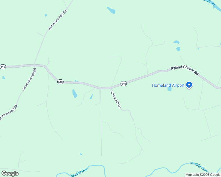 map of restaurants, bars, coffee shops, grocery stores, and more near 9401 Spring Hill Lane in Rixeyville