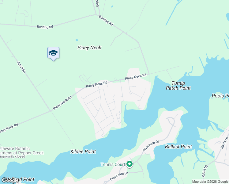 map of restaurants, bars, coffee shops, grocery stores, and more near 30378 Marina Road in Dagsboro