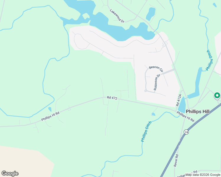map of restaurants, bars, coffee shops, grocery stores, and more near 25009 Prairie Lane in Millsboro