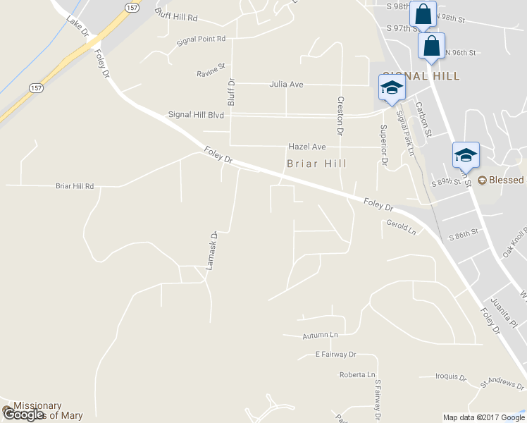 map of restaurants, bars, coffee shops, grocery stores, and more near 8 Martin Street in Belleville