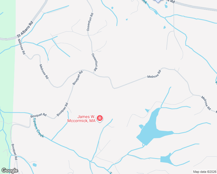 map of restaurants, bars, coffee shops, grocery stores, and more near 19506 Melrose Road in Wildwood