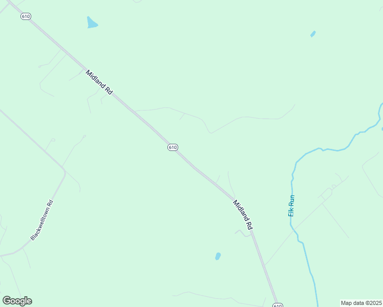 map of restaurants, bars, coffee shops, grocery stores, and more near 4546 Midland Road in Midland