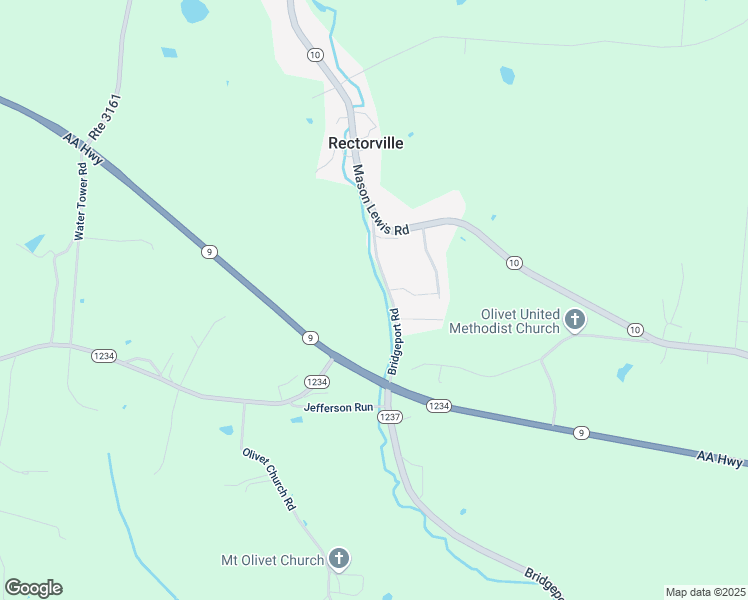 map of restaurants, bars, coffee shops, grocery stores, and more near 8020 Bridgeport Road in Maysville